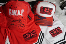 Load image into Gallery viewer, RED/BLK GWAP SHORTS (SLIM FIT ) Read Description