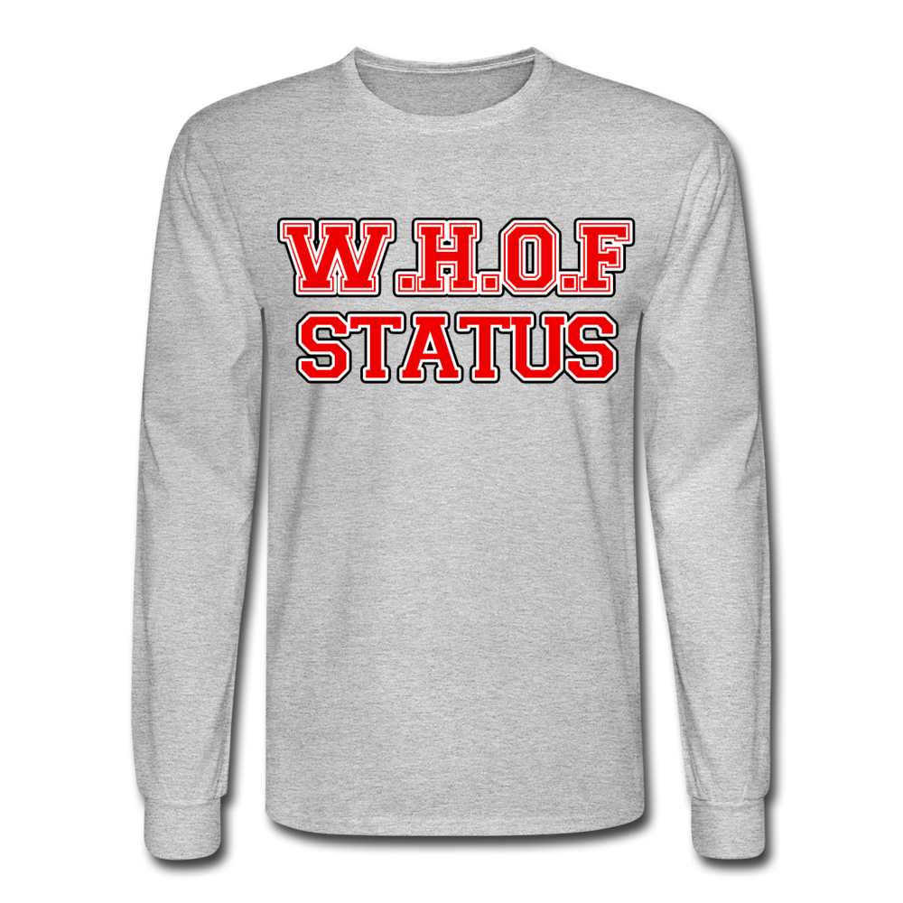 W.H.O.F Status - heather gray