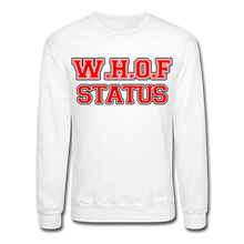 Load image into Gallery viewer, W.H.O.F Crewneck Sweatshirt - white