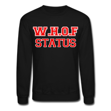 Load image into Gallery viewer, W.H.O.F Crewneck Sweatshirt - black