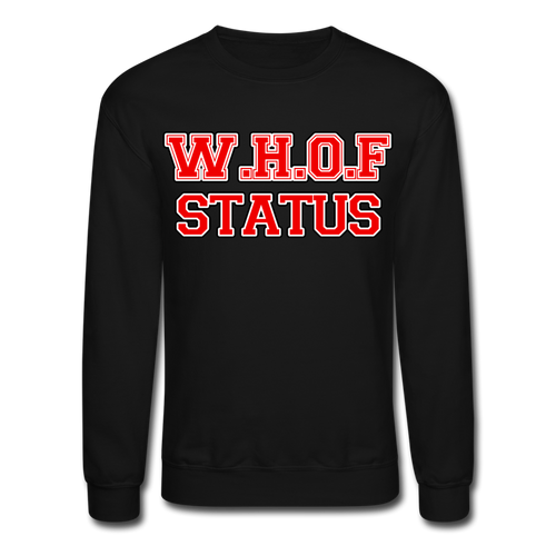 W.H.O.F Crewneck Sweatshirt - black