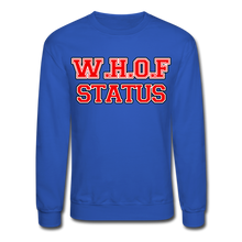 Load image into Gallery viewer, W.H.O.F Crewneck Sweatshirt - royal blue