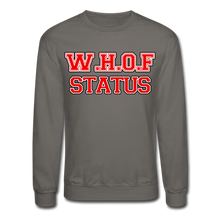 Load image into Gallery viewer, W.H.O.F Crewneck Sweatshirt - asphalt gray