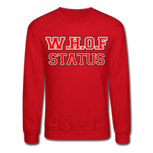 Load image into Gallery viewer, W.H.O.F Crewneck Sweatshirt - red
