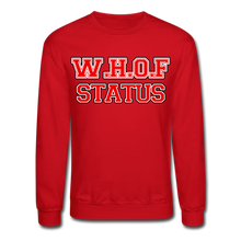 Load image into Gallery viewer, W.H.O.F Crewneck Sweatshirt - red
