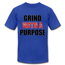 Load image into Gallery viewer, Grind With A Purpose Fire Red Edition - royal blue