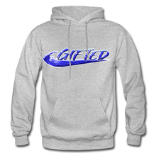Load image into Gallery viewer, Blue Gifted Wave Check Edition Hoodie - heather gray