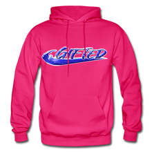 Load image into Gallery viewer, Blue Gifted Wave Check Edition Hoodie - fuchsia