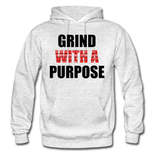 Load image into Gallery viewer, Fire Red Grind With A Purpose Edition - light heather gray