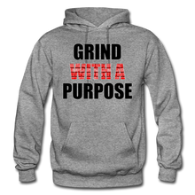 Load image into Gallery viewer, Fire Red Grind With A Purpose Edition - graphite heather