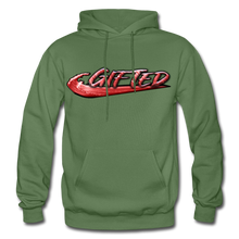 Load image into Gallery viewer, Gildan Heavy Blend Adult Hoodie - military green