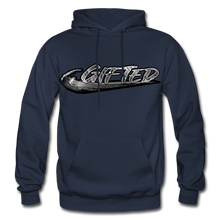 Load image into Gallery viewer, Gifted Wave Check Snow Edition Hoodie - navy