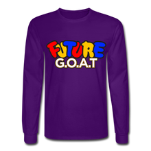 Load image into Gallery viewer, FUTURE G.O.A.T Long Sleeve T-Shirt - purple