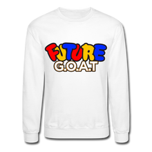 Load image into Gallery viewer, FUTURE G.O.A.T Crewneck Sweatshirt - white