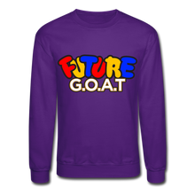 Load image into Gallery viewer, FUTURE G.O.A.T Crewneck Sweatshirt - purple