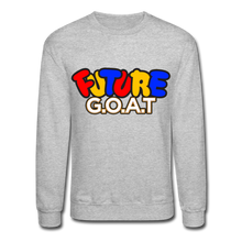 Load image into Gallery viewer, FUTURE G.O.A.T Crewneck Sweatshirt - heather gray