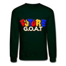 Load image into Gallery viewer, FUTURE G.O.A.T Crewneck Sweatshirt - forest green