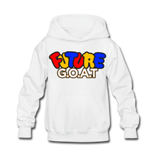 Load image into Gallery viewer, FUTURE G.O.A.T Kids' Hoodie - white