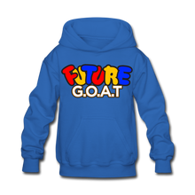 Load image into Gallery viewer, FUTURE G.O.A.T Kids' Hoodie - royal blue