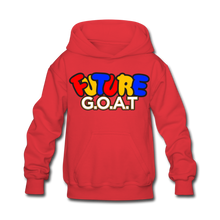Load image into Gallery viewer, FUTURE G.O.A.T Kids' Hoodie - red