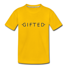 Load image into Gallery viewer, GIFTED Kids&#39; Premium T-Shirt - sun yellow
