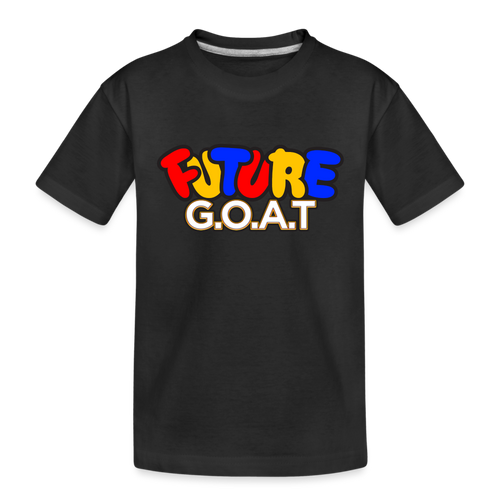 FUTURE G.O.A.T Kids' Premium T-Shirt - black