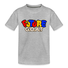 Load image into Gallery viewer, FUTURE G.O.A.T Kids&#39; Premium T-Shirt - heather gray

