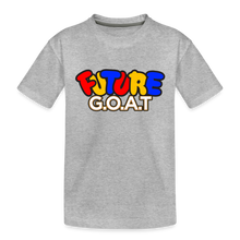 Load image into Gallery viewer, FUTURE G.O.A.T Kids' Premium T-Shirt - heather gray