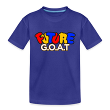 Load image into Gallery viewer, FUTURE G.O.A.T Kids' Premium T-Shirt - royal blue