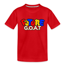 Load image into Gallery viewer, FUTURE G.O.A.T Kids' Premium T-Shirt - red