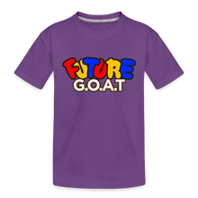 Load image into Gallery viewer, FUTURE G.O.A.T Kids' Premium T-Shirt - purple
