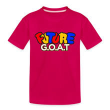 Load image into Gallery viewer, FUTURE G.O.A.T Kids&#39; Premium T-Shirt - dark pink
