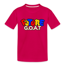 Load image into Gallery viewer, FUTURE G.O.A.T Kids' Premium T-Shirt - dark pink