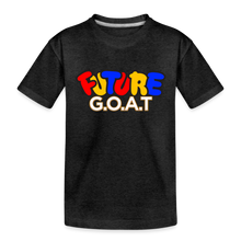 Load image into Gallery viewer, FUTURE G.O.A.T Kids' Premium T-Shirt - charcoal grey