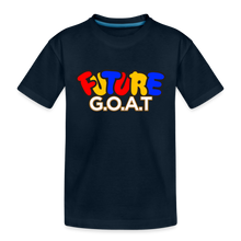 Load image into Gallery viewer, FUTURE G.O.A.T Kids' Premium T-Shirt - deep navy