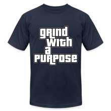 Load image into Gallery viewer, Grind With A Purpose Shirt - navy
