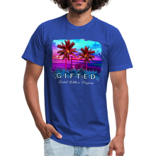 Load image into Gallery viewer, Miami Sunset Shirt / Durag Collection - royal blue