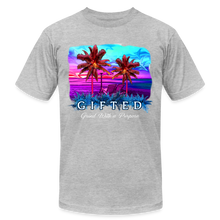 Load image into Gallery viewer, Miami Sunset Shirt / Durag Collection - heather gray
