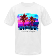 Load image into Gallery viewer, Miami Sunset Matching Durag Shirt - white
