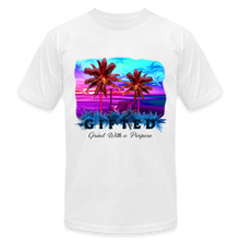 Load image into Gallery viewer, Miami Sunset Matching Durag Shirt - white