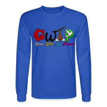 Load image into Gallery viewer, GWAP Long Sleeve T-Shirt - royal blue