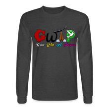 Load image into Gallery viewer, GWAP Long Sleeve T-Shirt - heather black