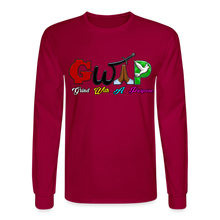 Load image into Gallery viewer, GWAP Long Sleeve T-Shirt - dark red