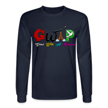 Load image into Gallery viewer, GWAP Long Sleeve T-Shirt - navy