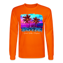 Load image into Gallery viewer, MIAMI NIGHTS Long Sleeve T-Shirt - orange