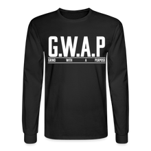 Load image into Gallery viewer, GWAP Long Sleeve T-Shirt - black