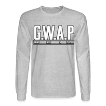 Load image into Gallery viewer, GWAP Long Sleeve T-Shirt - heather gray