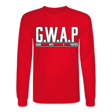 Load image into Gallery viewer, GWAP Long Sleeve T-Shirt - red