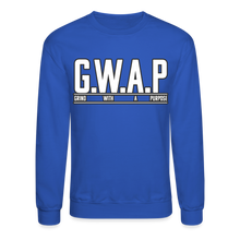 Load image into Gallery viewer, GWAP Crewneck Sweatshirt - royal blue