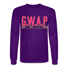 Load image into Gallery viewer, GWAP Long Sleeve T-Shirt - purple